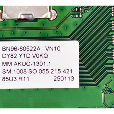 MAIN ORIGINAL PARA TV SAMSUNG 4K UHD HDR SMART TV / NUMERO DE PARTE BN96-60522A / BN41-03231A / KANT_SU2E_DU7000 / BN9660522A / PANEL CY-BD085HGCV5H / DISPLAY PT850GT01-1 VER.1.1 / BOARD PT850GT01-1-XR-5 / PT850GT01-1-XL-3 / MODELO UN85DU7200DXZA XF07 - Imagen 2