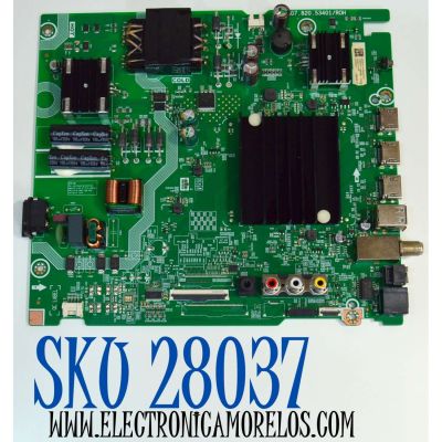 MAIN FUENTE COMBO ORIGINAL PARA TV HISENSE QLED 4K UHD HDR FIRE TV / NUMERO DE PARTE 423825 / RSAG7.820.53401/ROH / 423524 / 50Q60QUF / N25153R / PANEL HD500H1U92-T0LH\ROH / DISPLAY CV500U5-L04 REV:02 / MODELO 50QD65QFC