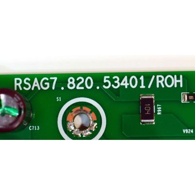 MAIN FUENTE COMBO ORIGINAL PARA TV HISENSE QLED 4K UHD HDR FIRE TV / NUMERO DE PARTE 423825 / RSAG7.820.53401/ROH / 423524 / 50Q60QUF / N25153R / PANEL HD500H1U92-T0LH\ROH / DISPLAY CV500U5-L04 REV:02 / MODELO 50QD65QFC - Imagen 4