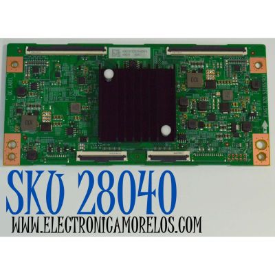 T-CON ORIGINAL PARA TV HISENSE / NUMERO DE PARTE 434373 / RSAG7.820.53185/ROH / 434374 / PANEL HD100J3U61-TBL4 / DISPLAY PTA00GT03-1 VER.1.0 / BOARD PTA00GT03-1-XR1-2 / PTA00GT03-1-XL2-2 / PTA00GT03-1-XL1-2 / PTA00GT03-1-XR2-2 / MODELO 100U65QFC