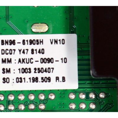 MAIN ORIGINAL PARA TV SAMSUNG 4K UHD SMART TV / NUMERO DE PARTE BN96-61905H / BN41-03350A / BN41-03350 / KANT_SU2_FU8 / BN9661905H / MODELO CY-BF055HGAV5H / DISPLAY T550VN07.X / BN96-60124A / MODELO UN55U7900FFXZA / UN55U7900FFXZA AC10 - Imagen 3