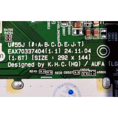 MAIN ORIGINAL PARA TV LG 4K UHD HDR SMART TV / NUMERO DE PARTE 30038203 / EAX70337404 / EAX70337404(1.1) / PANEL HC650DQG-ABEA1-9145 / DISPLAY HV650QUB-F7E / MODELO 65UA7700AUA / 65UA7700AUA.AUSFLJD - Imagen 4