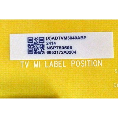 FUENTE DE PODER ORIGINAL PARA TV ROKU PRO SERIES / NUMERO DE PARTE ADTVM3040ABP / 715GD931-P01-000-B03R / (X)ADTVM3040ABP / NSP750506 / 6653172A0204 /  PANEL TPT750WR-D044.L REV:S21J / DISPLAY ST7461D04-4 VER.2.1 / MODELO 75R8BX - Imagen 3
