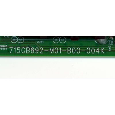 MAIN ORIGINAL PARA TV VIZIO 4K UHD HDR SMARTCAST / NUMERO DE PARTE XKCB02K073 / 715GB692-M01-B00-004K / (G)XKCB02K073090X / PANEL TPT550U1-QVN10.U / DISPLAY T550QVN10.0 / MODELO V555-J01 / V555-J01 LTCWE72Z - Imagen 4