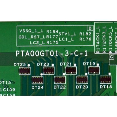 T-CON ORIGINAL PARA TV HISENSE / NUMERO DE PARTE 260162008611 / PTA00GT01-3-C-1 / 260162008611HY546W / PANEL HD100H7U62-L8 / DISPLAY PTA00GT01-3 VER.1.0 / MODELO 100U70N - Imagen 3
