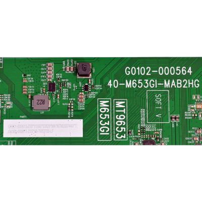 MAIN ORIGINAL PARA TV TCL 4K UHD HDR GOOGLE TV / NUMERO DE PARTE G0301-000613 / G0102-000564 / 40-M653GI-MAB2HG / MT9653 / M653GI / V8-T653T02-LF / G0301-000613-Z00 / G0301-000613-Z0S / PANEL LVU550NDAL / DISPLAY ST5461D20-9 V2.1 / MODELO 55Q77K / 55QM61K - Imagen 3