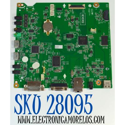 MAIN ORIGINAL PARA TV LG FULL HD / NUMERO DE PARTE 64024701 / EAX67383802 / EAX67383802(1.0) / 85166301 / PANEL LD550EUE (FH)(B1) / MODELO 55SE3D-B / 55SE3D-BE / 55SE3D-BE.AUSSLJM