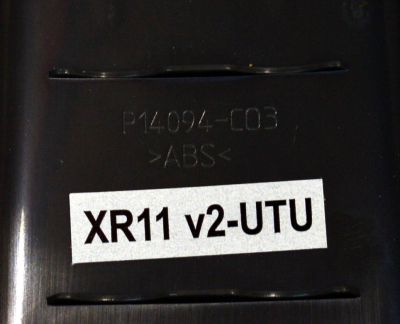 CONTROL REMOTO ORIGINAL PARA LOS SERVICIOS DE TELEVISION POR CABLE COX CONTOUR / COMANDO DE VOZ / NUMERO DE PARTE XR11-RF / XR11 V2-UTU / URC4350BL0-2-R-LN / MG3-4350 / P14094-C03 / URC4351BC-1-R / C173001 - Imagen 4