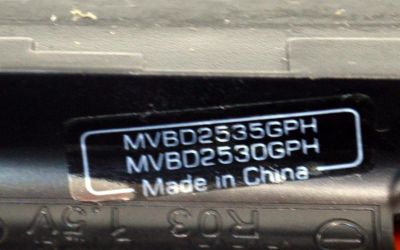 CONTROL REMOTO ORIGINAL PARA REPRODUCTOR DE BLU-RAY MEMOREX / NUMERO DE PARTE MVBD2535GPH / MVBD2530GPH / MODELO MVBD2510 / MVBD2520 / MVBD2535 / MVBD2530 - Imagen 2