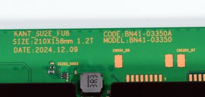 MAIN ORIGINAL PARA TV SAMSUNG 4K UHD HDR SMART TV / NUMERO DE PARTE BN96-59909H / BN41-03350A / BN41-03350 / KANT_SU2E_FU8 / BN9659909H / PANEL CY-BF055HGXV8H / DISPLAY LC550EQC (SS)(A4) / MODELO UN55U8000FBXZA - Imagen 4