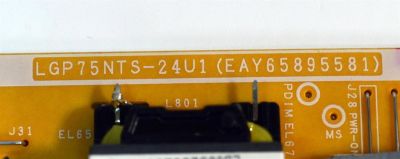 FUENTE DE PODER ORIGINAL PARA TV LG / NUMERO DE PARTE EAY65895581 / LGP75NTS-24U1 / ST75P211A1/WHE / ML41A050983A / 65895581 / PANEL NC750TQG-ABKHG / DISPLAY HV750QUB-F9E / MODELO 75UT7000PUA / 75UT7000PUA.BUSFLKR - Imagen 2