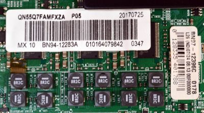 MAIN ORIGINAL PARA TV SAMSUNG 4K UHD HDR SMART TV / NUMERO DE PARTE BN94-12283A / BN41-02572A / BN41-02572 / BN9412283A / BN97-12396C / PANEL CY-QM055FLAV2H / DISPLAY T550QVR10.0 / SUSTITUTAS BN94-12660J / BN94-11488D / MODELO QN557FAMFXZA AA01 - Imagen 4