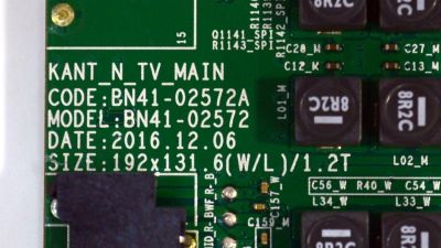 MAIN ORIGINAL PARA TV SAMSUNG 4K UHD HDR SMART TV / NUMERO DE PARTE BN94-12283A / BN41-02572A / BN41-02572 / BN9412283A / BN97-12396C / PANEL CY-QM055FLAV2H / DISPLAY T550QVR10.0 / SUSTITUTAS BN94-12660J / BN94-11488D / MODELO QN557FAMFXZA AA01 - Imagen 3