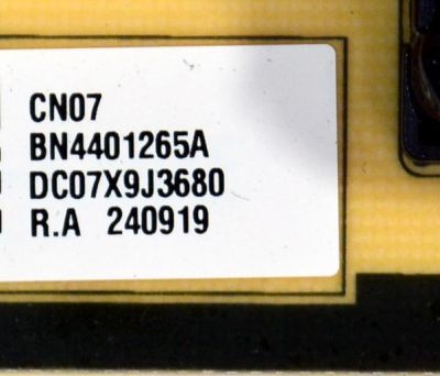 FUENTE DE PODER ORIGINAL PARA TV SAMSUNG / NUMERO DE PARTE BN44-01265A / L65QA9N_DDY / BN4401265A / PANEL CY-AD065FMLV4H / CY-AD065FMLV6H / MODELO QN65S90DDFXZA / QN65S90DDFXZA FJ02 / QN65S90DDFXZA FF01 - Imagen 3