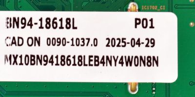 MAIN ORIGINAL PARA TV SAMSUNG 4K UHD HDR / NUMERO DE PARTE BN94-18618L / BN41-03323A / BN41-03323A-000 / BN9418618L / BN97-22051P / PANEL CY-QF055RLAV1H / DISPLAY T550QVN07.Y / BN96-60290A / MODELO QN55QN70FDXZA / QN55QN70FDXZA AA01 - Imagen 4