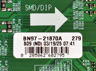 LED DRIVER ORIGINAL PARA TV SAMSUNG / NUMERO DE PARTE BN94-18541A / BN41-03279A / BN41-03279 / BN41-03279A-015 / DZFH2501 / BN9418541A / BN97-21870A / PANEL CY-QF055RLAV1H / DISPLAY T550QVN07.Y / BN96-60290A / MODELO QN55QN70FDXZA / QN55QN70FDXZA AA01 - Imagen 3