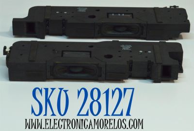 KIT DE BOCINAS ORIGINAL PARA TV LG 2 PIEZAS / NUMERO DE PARTE EAB65108505 / EAB65108506 / PE2825 / MODELO OLED77B2PUA / OLED77B3PUA