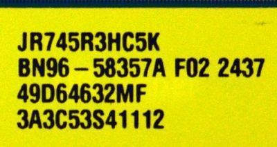 MAIN ORIGINAL PARA TV ONN ROKU 4K UHD HDR / NUMERO DE PARTE 515CT9640M10Y / AMT9640-ZC01-01 / M10Y/1745-01380 / 2010154494 / M25077-MU / PANEL JR745R3HC5K / DISPLAY JR745R3HC5K / BN96-58357A / MODELO 100044717 75" - Imagen 4