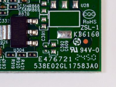 T-CON ORIGINAL PARA TV ONN / NUMERO DE PARTE 513C32E0M11 / TV32E0-ZC26-01 (A) / 303C32E0231 / 538E02GL17583A0 / M11/3955-01108 / PANEL HV320WHB-F56 / DISPLAY HV320WHB-F56 REV.4.0 / MODELO 100012589 32" - Imagen 3