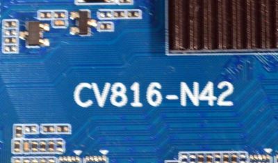 MAIN FUENTE COMBO ORIGINAL PARA TV JVC ROKU HD / NUMERO DE PARTE 02-3MT816A24-J02T / CV816-N42 / 7.D816N212000.3A7 / V8-MR16K01-LFV1352 / PANEL LVW240CMDO / DISPLAY V236BJ1-P01 REV.CB / MODELO SI24R - Imagen 4