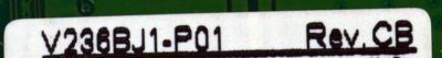 MAIN FUENTE COMBO ORIGINAL PARA TV JVC ROKU HD / NUMERO DE PARTE 02-3MT816A24-J02T / CV816-N42 / 7.D816N212000.3A7 / V8-MR16K01-LFV1352 / PANEL LVW240CMDO / DISPLAY V236BJ1-P01 REV.CB / MODELO SI24R - Imagen 2
