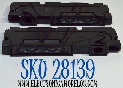 KIT DE BOCINAS ORIGINAL PARA TV SONY 2 PIEZAS / NUMERO DE PARTE 1016431 / 101643161 / 101643151 / MODELO XR-75X90CL / XR75X90CL