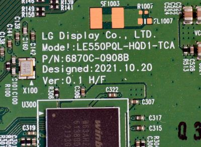 T-CON ORIGINAL PARA TV LG / NUMERO DE PARTE 6871L-6934B / 6870C-0908B / LE550PQL-HQD1-TCA / LE480PQL (HQ)(A2) / 6934B / PANEL AC480AQL / MODELO OLED48C3PUA / OLED48C3PUA.DUSQLJR - Imagen 4