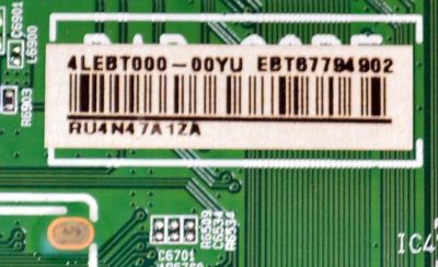 MAIN ORIGINAL PARA TV LG 4K UHD HDR SMART TV / NUMERO DE PARTE EBT67794902 / EAX70181504 / EAX70181504(1.0) / 67794902 / MODELO OLED77G4WUA / OLED77G4WUA.DUSQLJR - Imagen 4