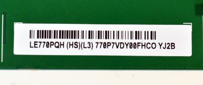 T-CON ORIGINAL PARA TV LG / NUMERO DE PARTE 6871L-7806B / 6870C-1056B / LE770PQH-HSL1-YJ1 / LE770PQH (HS)(L3) / 7806B / MODELO OLED77G4WUA / OLED77G4WUA.DUSQLJR - Imagen 4