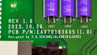 FUENTE DE PODER ORIGINAL PARA TV LG / NUMERO DE PARTE 41502301 / EAX70193605 / EAX70193605(1.0) / LGPS77G4-24OP / MODELO OLED77G4WUA / OLED77G4WUA.DUSQLJR - Imagen 3