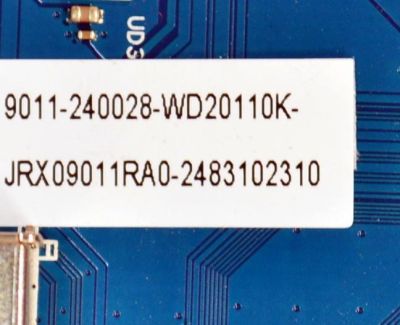MAIN ORIGINAL PARA TV ONN ROKU 4K UHD HDR / NUMERO DE PARTE 9011-240028-WD20110K / CVR964_QH / 7.TR964QH11000.0B0 / Q24094-KT / JRX09011RA0 / 2483102310 / PANEL K500WDGF / DISPLAY ST4951D02-1 VER.2.1 / MODELO 100012585 50" - Imagen 2