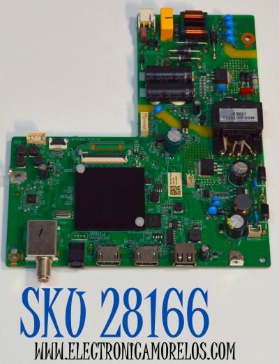 MAIN FUENTE COMBO ORIGINAL PARA TV VIZIO FULL HD HDR SMARTCAST / NUMERO DE PARTE 515C55831M23 / MT55831-ZC01-01 / M23/7487-02245 / 2010146322 / DISPLAY PT400CT02-1 VER.1.0 / MODELO VFD40M-0810 / VFD40M-0810 LMC1T9PA