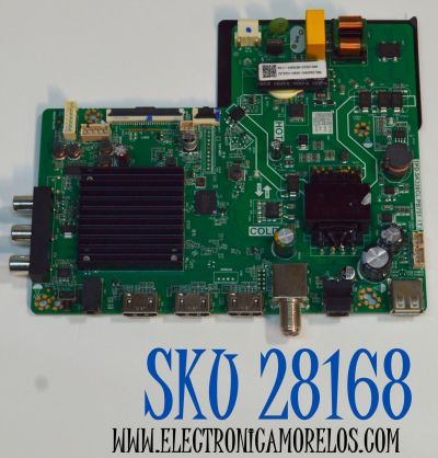 MAIN FUENTE COMBO ORIGINAL PARA TV ONN ROKU HD / NUMERO DE PARTE 9011-240038-VZ2010XK / TPD.SK338CL.PB751 (T) / Q23147-KT / CVTE9011ARA0 / S24090339 / 24A09S07386 / PANEL K320WDD1B / MODELO 100012589 32"