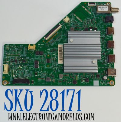 MAIN ORIGINAL PARA TV VIZIO 4K UHD HDR SMARTCAST / NUMERO DE PARTE XNCB02K035 / 715GE476-M0C-B00-004I / (G)XNCB02K035050X / PANEL TPT550WR-QVN10.U / DISPLAY T550QVN10.B / MODELO V4K55M-0801 / V4K55M-0801 LTCWT1HB