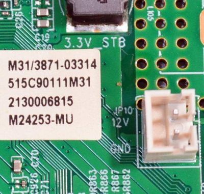 MAIN FUENTE COMBO ORIGINAL PARA TV ONN ROKU HD / NUMERO DE PARTE 515C90111M31 / MT90111-ZC01-01 / M31/3871-03314 / 2130006815 / M24253-MU / PANEL ST3151A08-4 / DISPLAY ST3151A08-4 V2.7 / MODELO 100012589 32" - Imagen 2