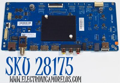 MAIN ORIGINAL PARA TV JVC 4K UHD HDR ROKU TV / NUMERO DE PARTE 9011-240028-WD2011AK / CVR964_QH / 7.TR964QH11000.0A0 / JRX09011RA0 / 24B2202155 / DISPLAY CV500U5-T01 REV:01 / MODELO SI50URF