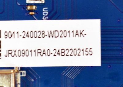 MAIN ORIGINAL PARA TV JVC 4K UHD HDR ROKU TV / NUMERO DE PARTE 9011-240028-WD2011AK / CVR964_QH / 7.TR964QH11000.0A0 / JRX09011RA0 / 24B2202155 / DISPLAY CV500U5-T01 REV:01 / MODELO SI50URF - Imagen 2