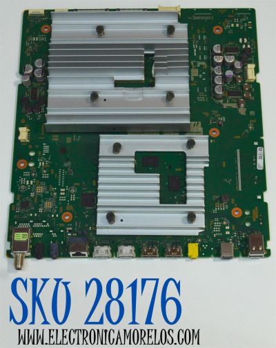 MAIN ORIGINAL PARA TV SONY BRAVIA 4K UHD HDR GOOGLE TV / NUMERO DE PARTE A5066633A 352 / 101227032 / A-5066-633-A 352 / PANEL YDCM065UNG11 / MODELO XR-65A80CL / XR65A80CL