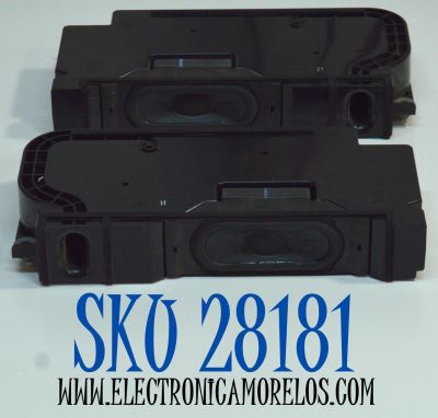 KIT DE BOCINAS ORIGINAL PARA TV SONY 2 PIEZAS / NUMERO DE PARTE 1013469 / 1 013 469 21 / 1 013 469 11 / VAC3529 / VAC3824 / MODELO XR-65A80CL / XR65A80CL