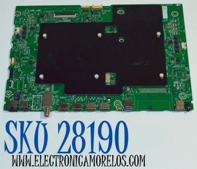 MAIN ORIGINAL PARA TV HISENSE 4K UHD HDR GOOGLE TV / NUMERO DE PARTE 413451 / RSAG7.820.51256/ROH / 404158 / 55S7NUA / MODELO 55S75N / 55S7N