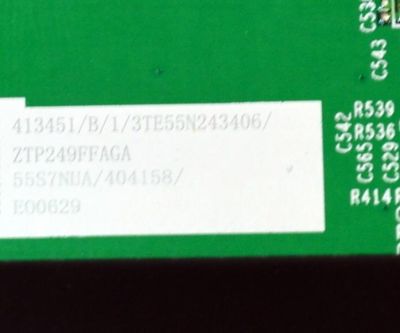 MAIN ORIGINAL PARA TV HISENSE 4K UHD HDR GOOGLE TV / NUMERO DE PARTE 413451 / RSAG7.820.51256/ROH / 404158 / 55S7NUA / MODELO 55S75N / 55S7N - Imagen 2