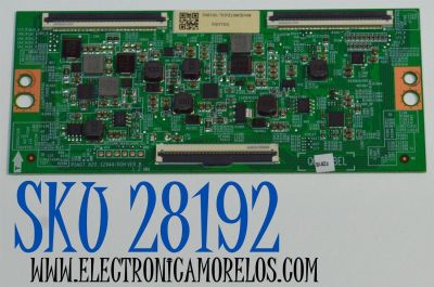 T-CON ORIGINAL PARA TV HISENSE / NUMERO DE PARTE 350705 / RSAG7.820.12944/ROH VER.B / TCFZ249CD369 / MODELO 55S75N / 55S7N