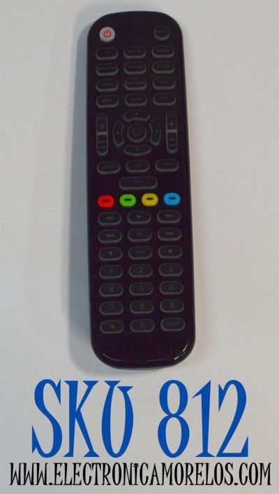 CONTROL REMOTO ORIGINAL ONN PARA CONTROLAR HASTA 6 DISPOSITIVOS DE A/V INCLUYENDO TV/DVD/BLU-RAY/BARRAS DE SONIDO/DISPOSITIVOS  DE TRANSMISION COMO ROKU Y APPLE TV / NUMERO DE PARTE 6IN1-RM003-1 / 100008755 / 100020904 / R113663 / 100008755/PCL-4