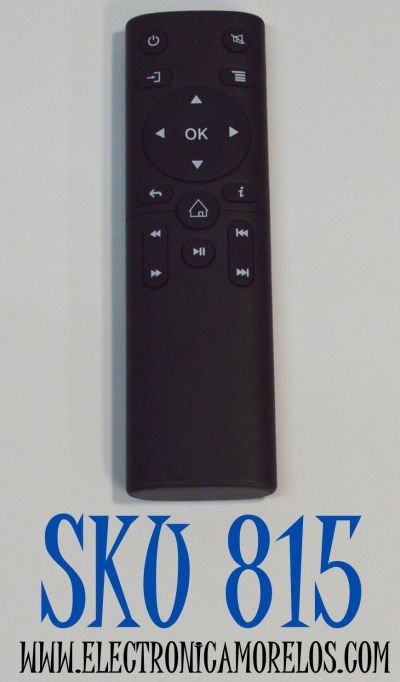 CONTROL REMOTO ORIGINAL MAGCUBIC PARA MINI PROYECTOR PORTATIL / NUMERO DE PARTE SYTH220325 / PUEDE CONTROLAR FUNCIONES DE TELEVISORES / RECEPTORES DE AUDIO Y VIDEO / BARRAS DE SONIDO / COMPATIBLE CON VARIOS MODELOS / MODELO HY300 / HY320