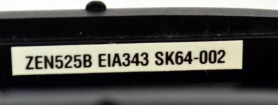 CONTROL REMOTO ORIGINAL ZENITH PARA FUNCIONAR CON MULTIPLES DISPOSITIVOS COMO TV / VCR / CABLE/CBL / EQUIPOS AUXILIARES / NUMEREO DE PARTE ZEN525B / ZEN425K / ZEN425KB / ZEN725A / ZEN525A / ZEN725 / ZEN700A / SK64-002 / EIA343 / 14-972E / 124-213 - Imagen 2