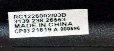 CONTROL REMOTO ORIGINAL SPECTRUM PARA DECODIFICADORES DIGITALES HD Y DVR / COMPATIBLE CON DECODIFICADORES DE CABLE DE SPECTRUM TIME WARNER/BRIGHTHOUSE/CHARTER / CONTROLA HASTA 5 DISPOSITIVOS COMO TV/DVD/AUX/CABLE/VCR/ NUMERO DE PARTE RC122 / RC1226002/03B - Imagen 2
