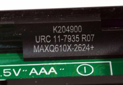 CONTROL REMOTO ORIGINAL ONE FOR ALL STREAMER PARA CONTROLAR HASTA 3 DISPOSITIVOS INCLUYENDO CAJAS DE STREAMING / TELEVISORES / BARRAS DE SONIDO / NUMERO DE PARTE MAXQ610X-2624 / K2404900 / URC 11-7935 R07 / P18003-01 / URC7935-WM / URC7935 / URC7945 - Imagen 5