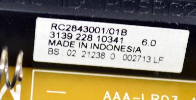 CONTROL REMOTO ORIGINAL DTA PARA CONTROLAR TANTO LA CAJA DE CABLE COMO LAS FUNCIONES BASICAS DEL TELEVISOR / COMPATIBLE CON LAS CAJAS DE CABLE TIME WARNER CABLE / NUMERO DE PARTE RCSRC2843001 / RC2843001/01B / RC2843004 / RC2843001 / RC2843004/01B - Imagen 2