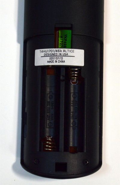 CONTROL REMOTO ORIGINAL PARA DVR COMPATIBLE CON LOS DECODIFICADORES DE CABLE ALTICE / OPTIMUM / CABLEVISION / NUMERO DE PARTE T4HU1701 / T4HU1701/46K / SF426 / URC-2464B00 / URC-2464BC0-R / T4HIU2101/47K / T4HU1616/47K - Imagen 2