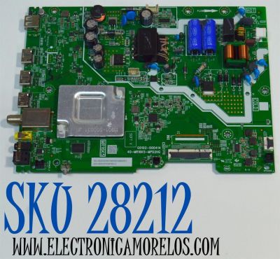 MAIN FUENTE COMBO ORIGINAL PARA TV TCL FULL HD ROKU TV / NUMERO DE PARTE G0321-000256 / G0102-000414 / 40-MR16K5-MPD2HG / MR16K5 / G0321-000256-Z00 / G0321-000256-Z0S / V8-MR16K01-LF / PANEL LVF430NDEL / DISPLAY ST4251B05-2 VER.2.5 / MODELO 43S310R